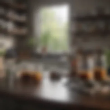 Eco-Friendly Kitchen Essentials Eco-friendly kitchen with reusable containers