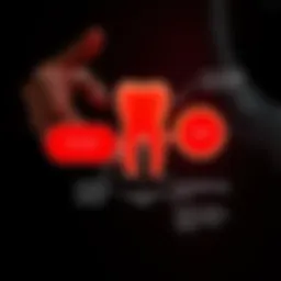 Diagram illustrating acetaminophen's mechanism of action in pain relief