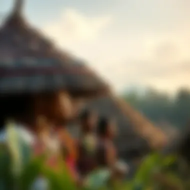 Indigenous community in the Amazon region