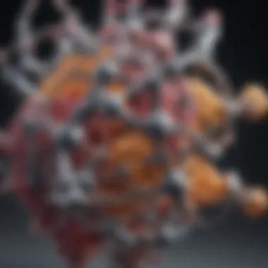 Molecular Architecture of Amino Acids Molecular structure of an amino acid showcasing the backbone and functional groups