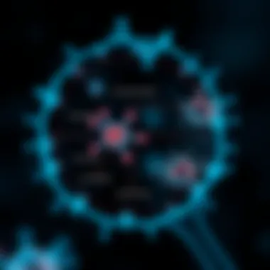 Diagram showcasing the specificity of anti-amyloid antibodies and their targets