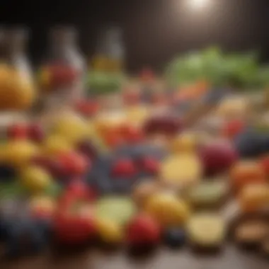 Dietary Sources of Antioxidants Infographic highlighting dietary sources of antioxidants