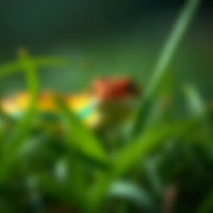 The Colorful Venomous Snake: Beauty and Danger in the Wild A colorful venomous snake slithering through grass