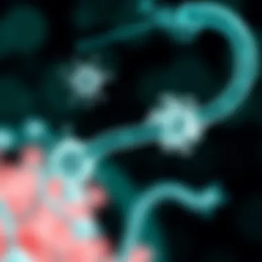 Diagram depicting bacterial resistance mechanisms
