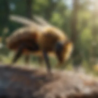 The Role of Bees in Ecosystem Balance Bees in their natural habitat