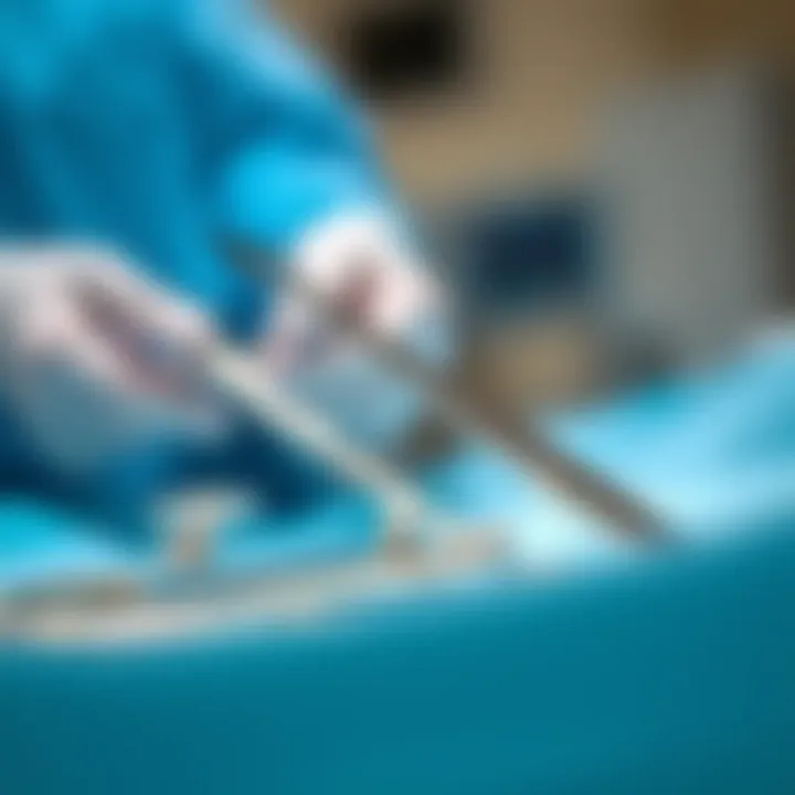 Surgical tools utilized in bile duct reconstruction