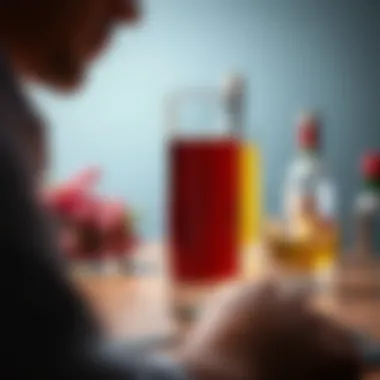 Preventive Strategies Against Alcohol-Induced Cancer A conceptual image depicting preventive strategies against alcohol-related cancer risks.