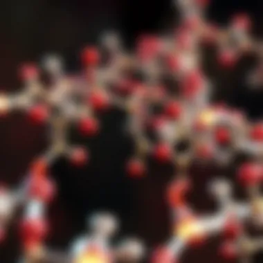 Chemical Structure of Cantharidin Chemical structure of cantharidin showcasing its unique molecular configuration.