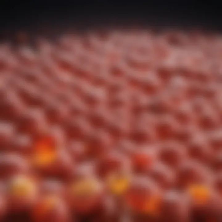 Graph illustrating the effects of cholesterol inhibitors on lipid levels