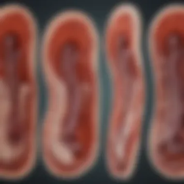 Illustration depicting the stages of chronic kidney disease progression