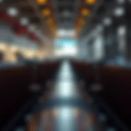 Diagram illustrating coaxial to waveguide transition