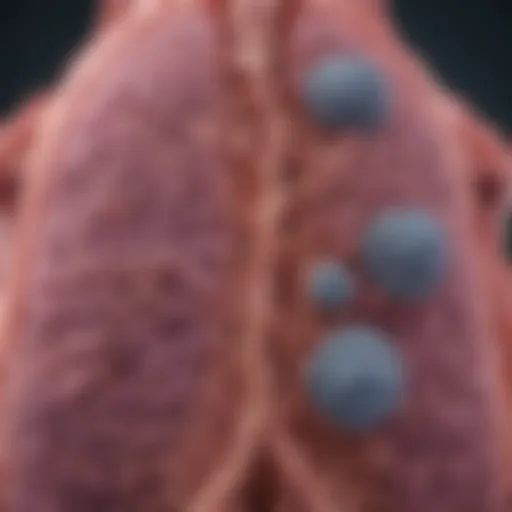 Graphical representation of NSCLC and SCLC biological mechanisms