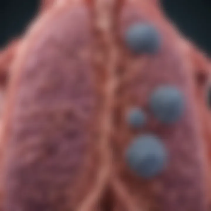 Graphical representation of NSCLC and SCLC biological mechanisms