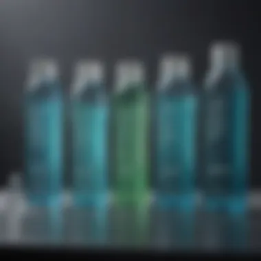 Effectiveness Ratings of Mouthwash Brands Graph showing effectiveness ratings of different mouthwash brands