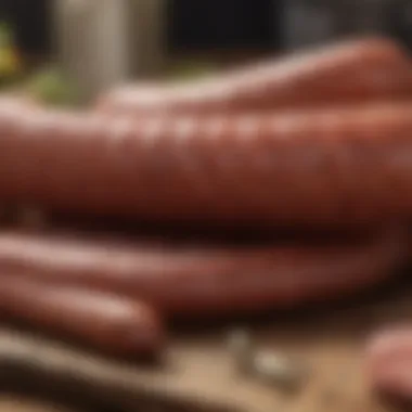 Nutritional Aspects of Field Sausage Nutritional overview chart of field sausage ingredients