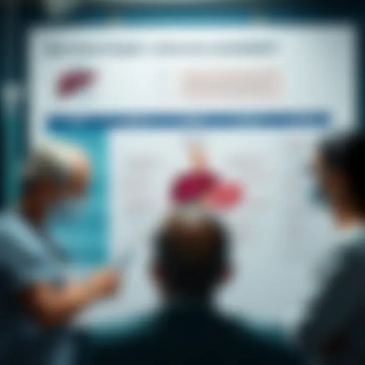 Multidisciplinary Care in Cirrhosis Management A compelling chart depicting the role of multidisciplinary care in managing cirrhosis