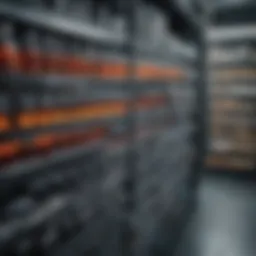 Illustration of laboratory inventory management system interface