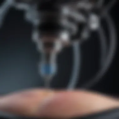 Biopsy Equipment Overview Detailed view of biopsy equipment used in prostate assessment