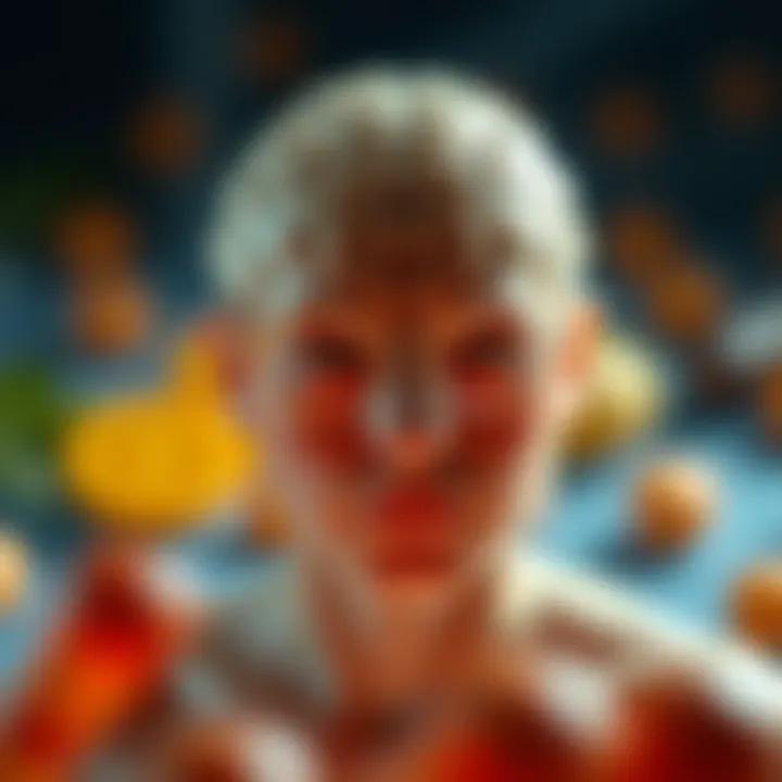 Effects of Vitamin Deficiencies on Cognitive Health Visual representation of the effects of vitamin deficiencies on cognitive health