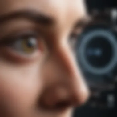Advanced ophthalmic technology in use at the clinic