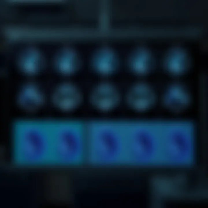 Comparison chart of diagnostic imaging techniques for breast cancer