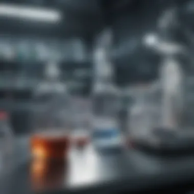 Laboratory Environment for Culture Analysis Laboratory setup for bacterial culture analysis