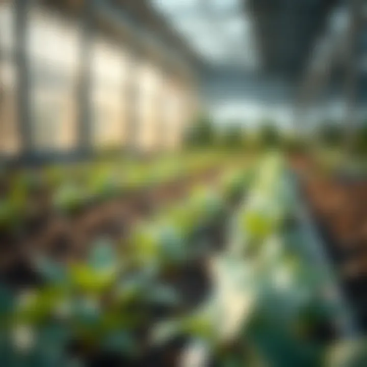 Innovative Pest Control Methods Innovative pest control methods in a modern agricultural setting.
