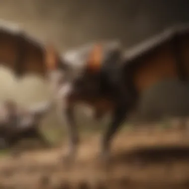 Evolutionary Adaptations of Bats Illustration of evolutionary adaptations of bats against predators