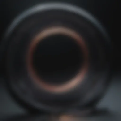 A visual representation of black echoes in physics, illustrating energy cycles.