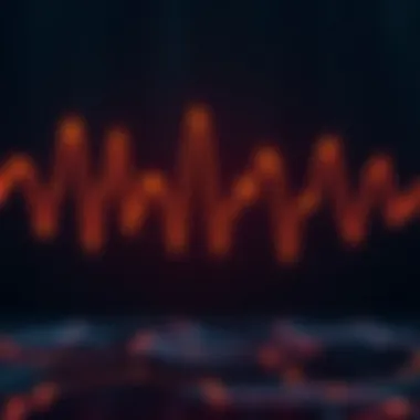 Graphical representation of electrical activity during seizures