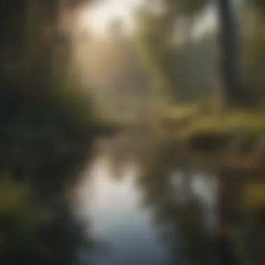 The Vital Role of Wetland Ecosystems A serene wetland habitat showcasing various species