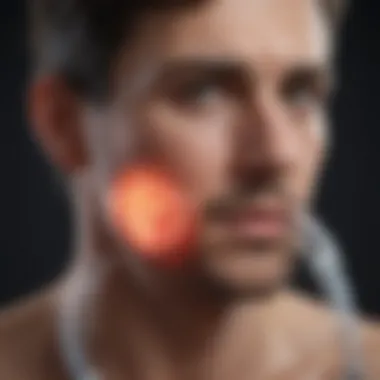Diagnostic Methods for Emphysema Diagram showing diagnostic methods for emphysema