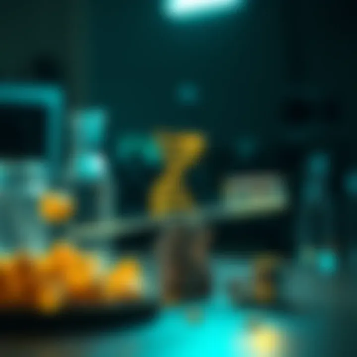 Illustration of the balance between ethics and science