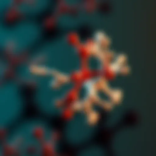Molecular structure of histone H4