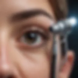 Innovative miniature endoscope showcasing its compact design