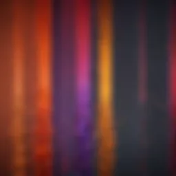 Vibrant colors of ionic liquids under different lighting conditions