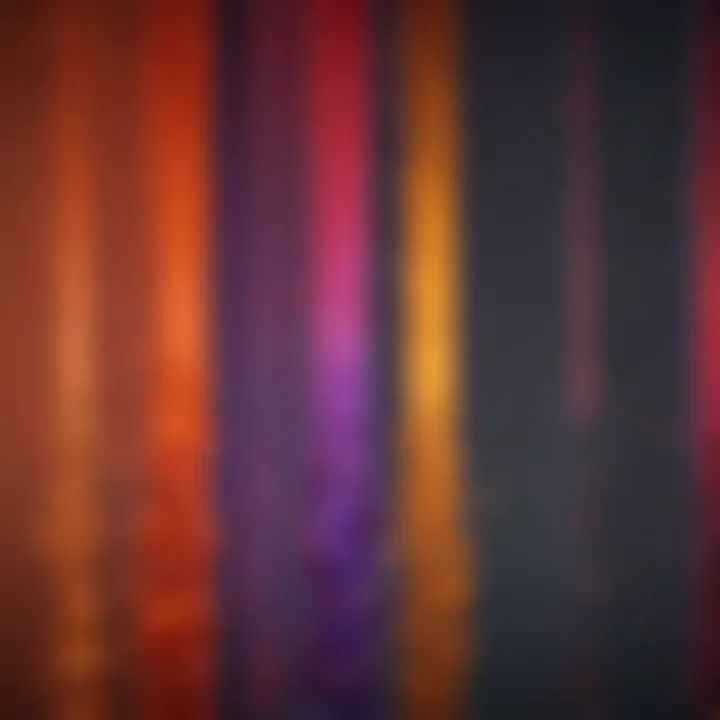 Vibrant colors of ionic liquids under different lighting conditions