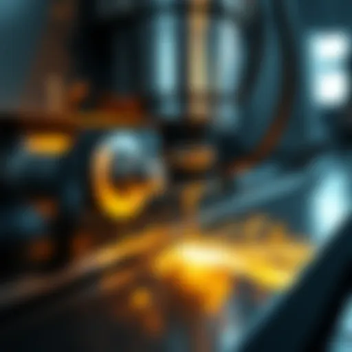 Jet Machining: Precision in Motion Precision jet cutting in action