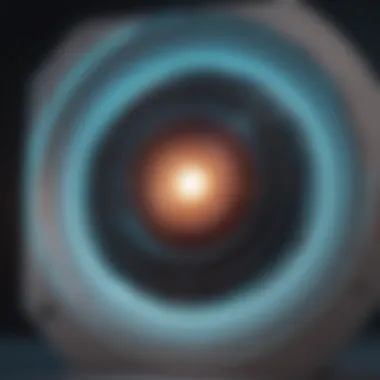 A sophisticated medical imaging device showcasing advanced technology.
