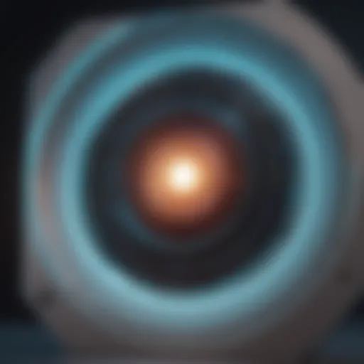 A sophisticated medical imaging device showcasing advanced technology.