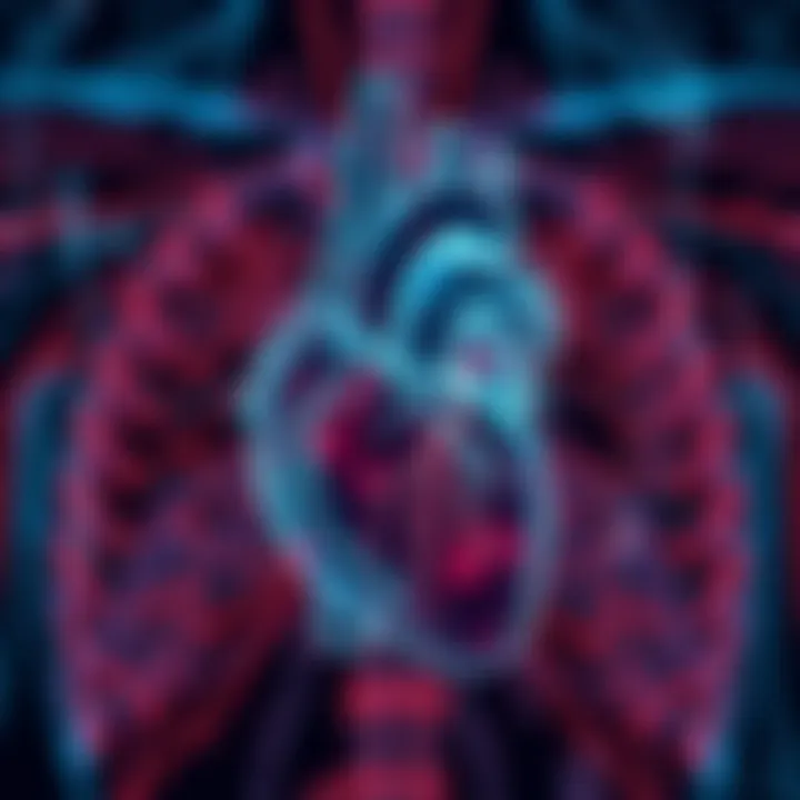 Visual representation of diagnostic methodologies for myocardial insufficiency