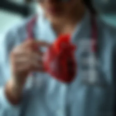 Infographic highlighting risk factors associated with myocardial insufficiency