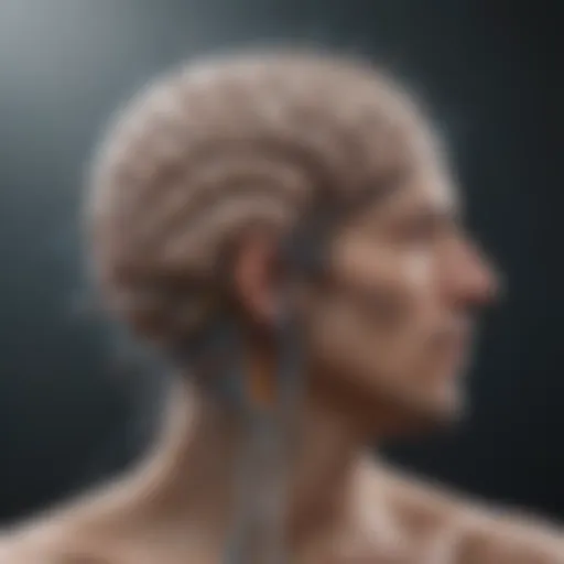 Brain connectivity illustration