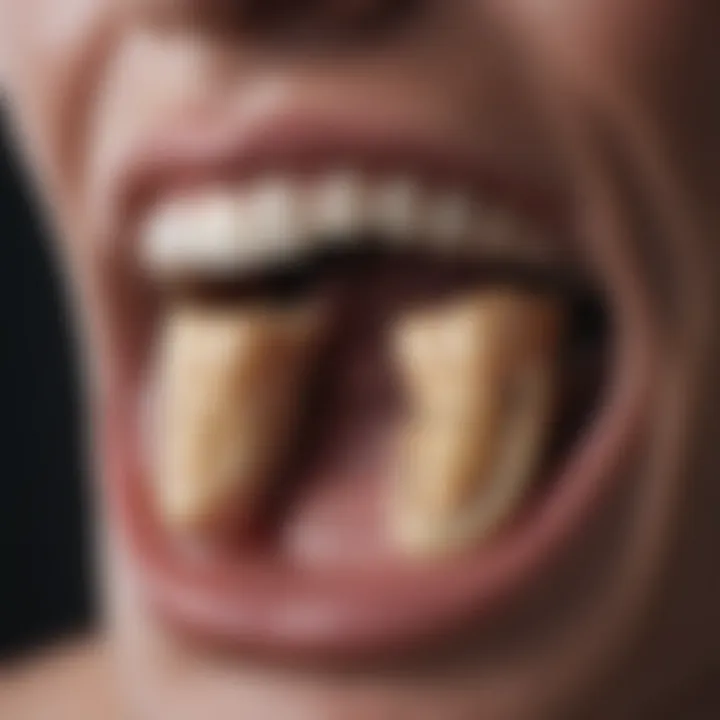 Diagram illustrating pathogenesis of periodontal cysts