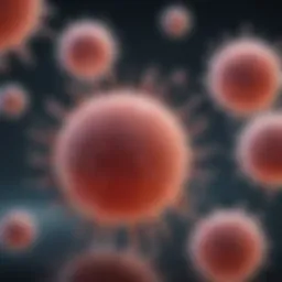 Illustration of stem cell differentiation