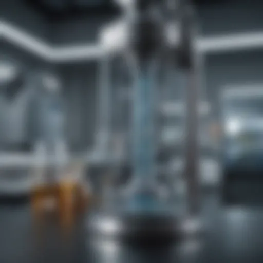Advanced laboratory equipment used in biotechnology