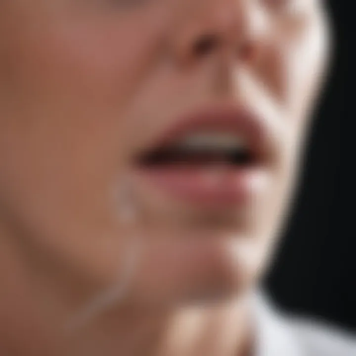 Visual representation of consumer preferences for saliva products