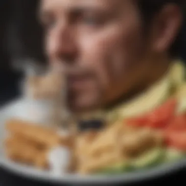 Dietary Recommendations for Managing Nausea Visual representation of dietary recommendations for COPD patients experiencing nausea.