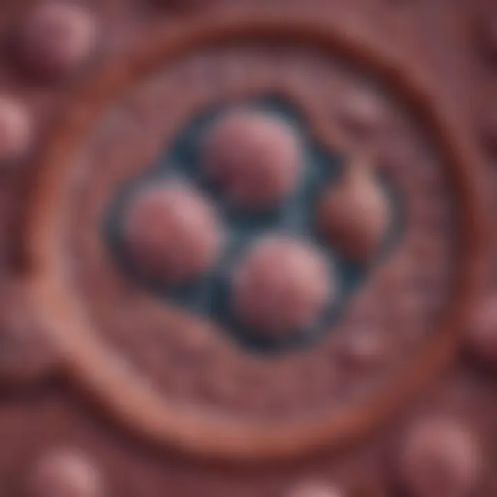 Microscopic view of Chlamydia bacteria