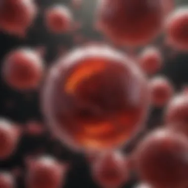 Erythropoiesis Process Illustrated Erythropoiesis process illustration